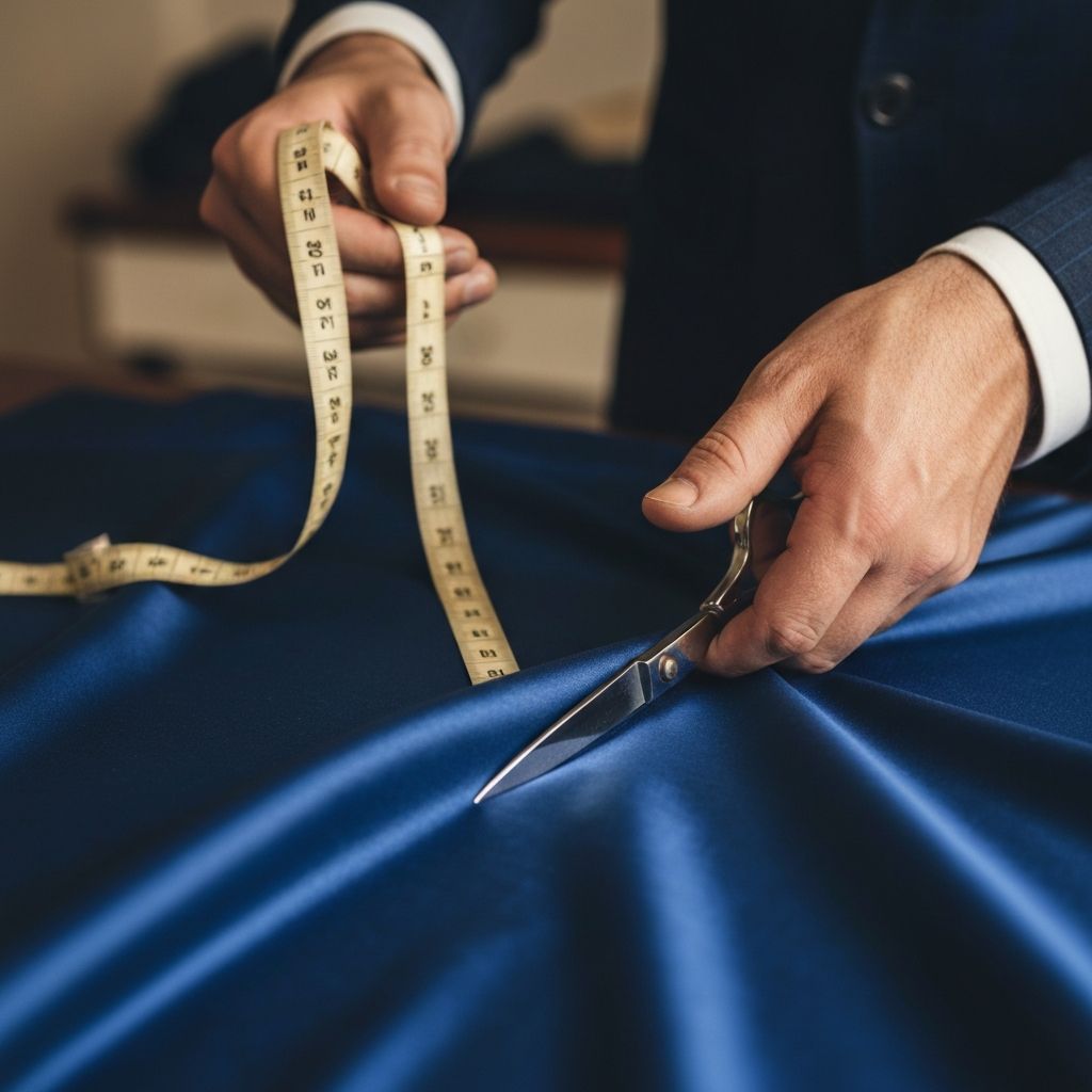 Professional tailoring and custom clothing craftsmanship